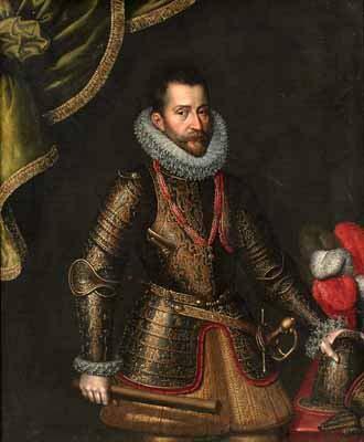 unknow artist Portrait of Alessandro Farnese, Duke of Parma